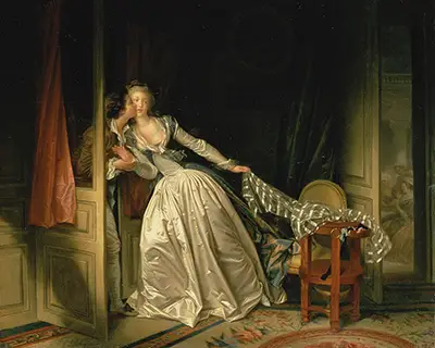 The Stolen Kiss Jean-Honore Fragonard